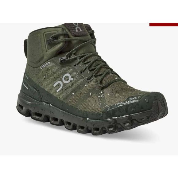 On running Cloudrock Waterproof   9.5 Men's. Jungle fir .Box as is. No top - Picture 2 of 10